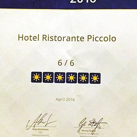 Und Restaurant Piccolo Hotel 3*